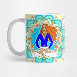 Mandala Listening to the Higher self Mug